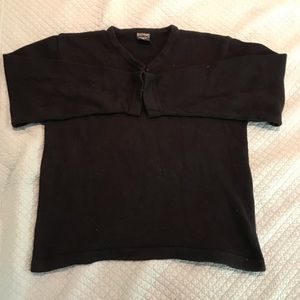 Steve and Barry’s black crew neck sweater